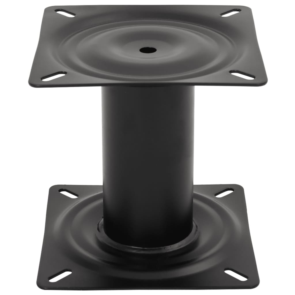 Bootstoelpoot Staal Zwart 18 cm