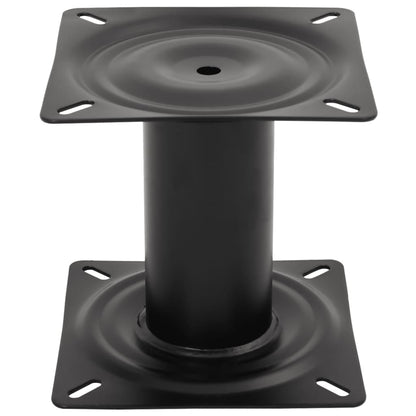 Bootstoelpoot Staal Zwart 18 cm