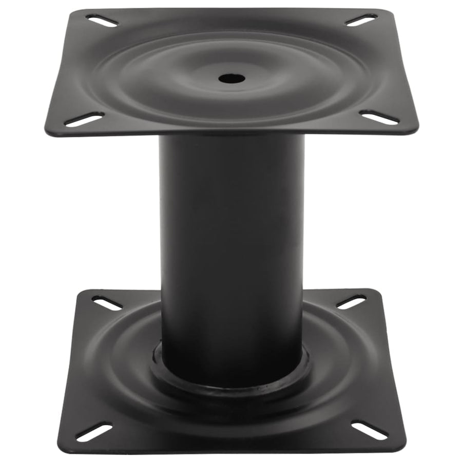 Bootstoelpoot Staal Zwart 18 cm