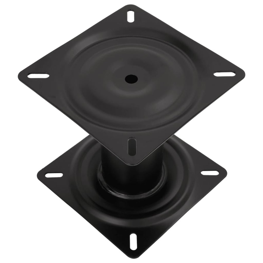 Bootstoelpoot Staal Zwart 18 cm
