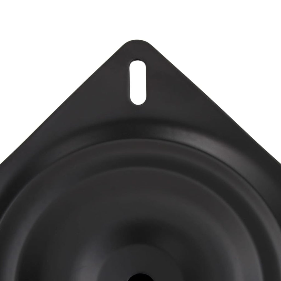 Bootstoelpoot Staal Zwart 18 cm