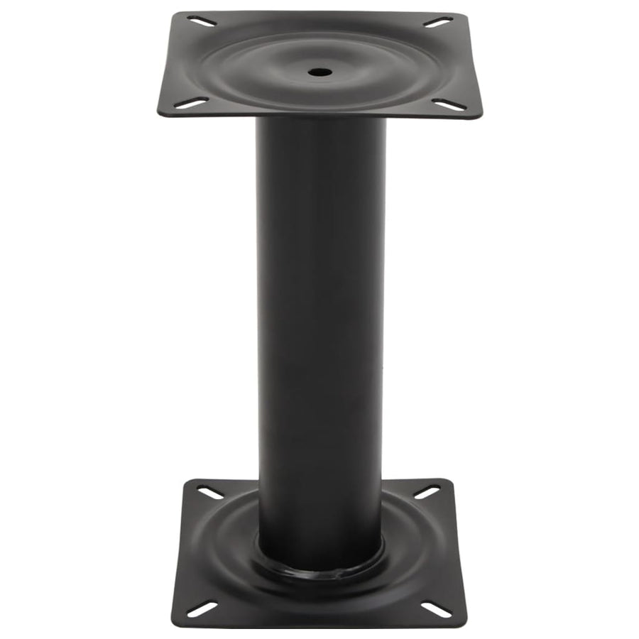 Bootstoelpoot Staal Zwart 33 cm