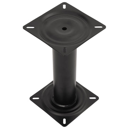 Bootstoelpoot Staal Zwart 33 cm