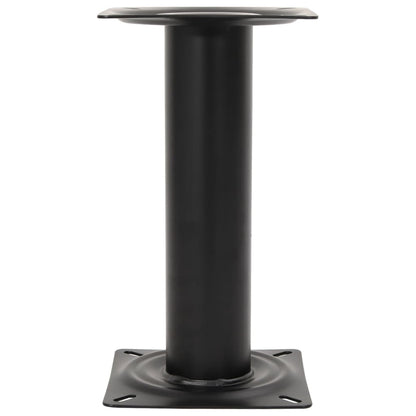 Bootstoelpoot Staal Zwart 33 cm