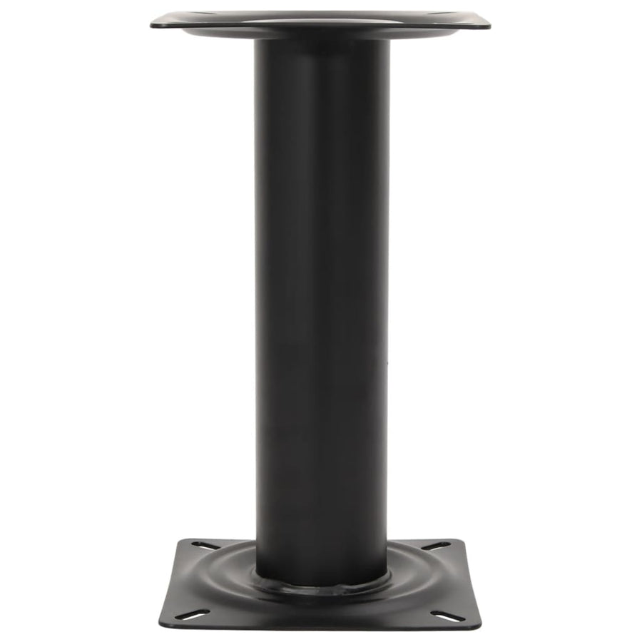Bootstoelpoot Staal Zwart 33 cm