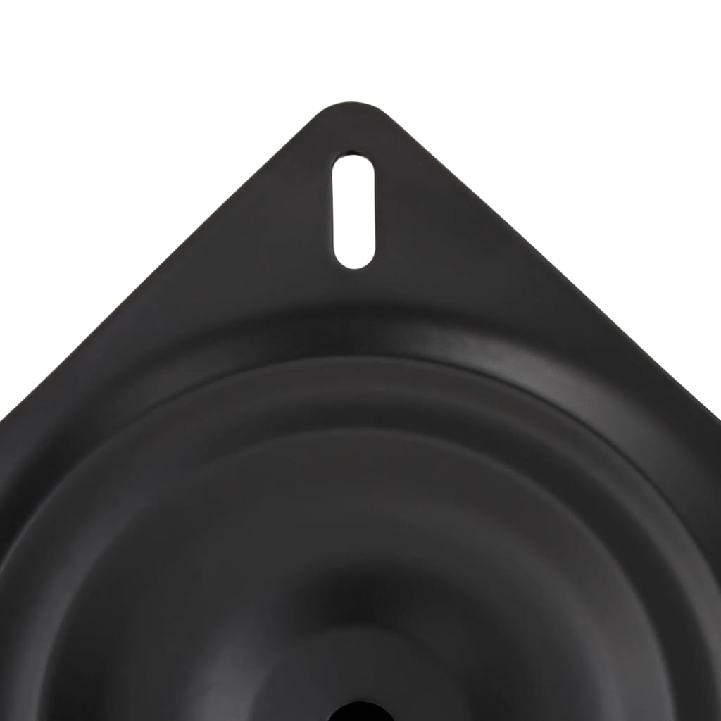 Bootstoelpoot Staal Zwart 33 cm