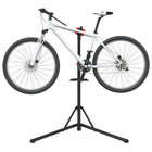 Bicycle repair stand foldable 92-152 cm steel red