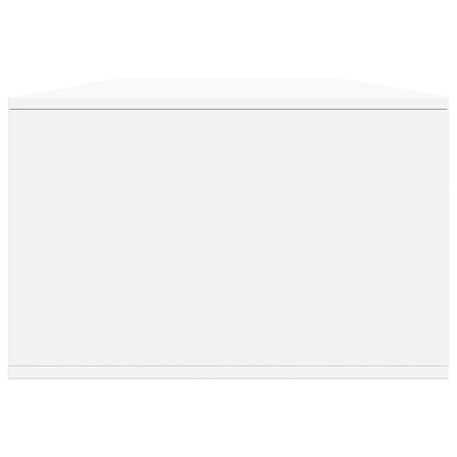 Salontafel 102x55x35 cm bewerkt hout wit