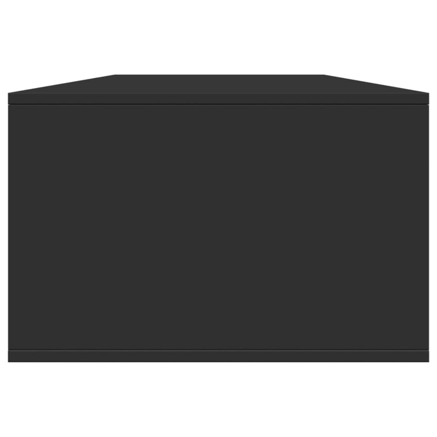 Salontafel 102x55x35 cm bewerkt hout zwart