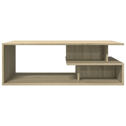 Salontafel 102x55x35 cm bewerkt hout sonoma eikenkleurig