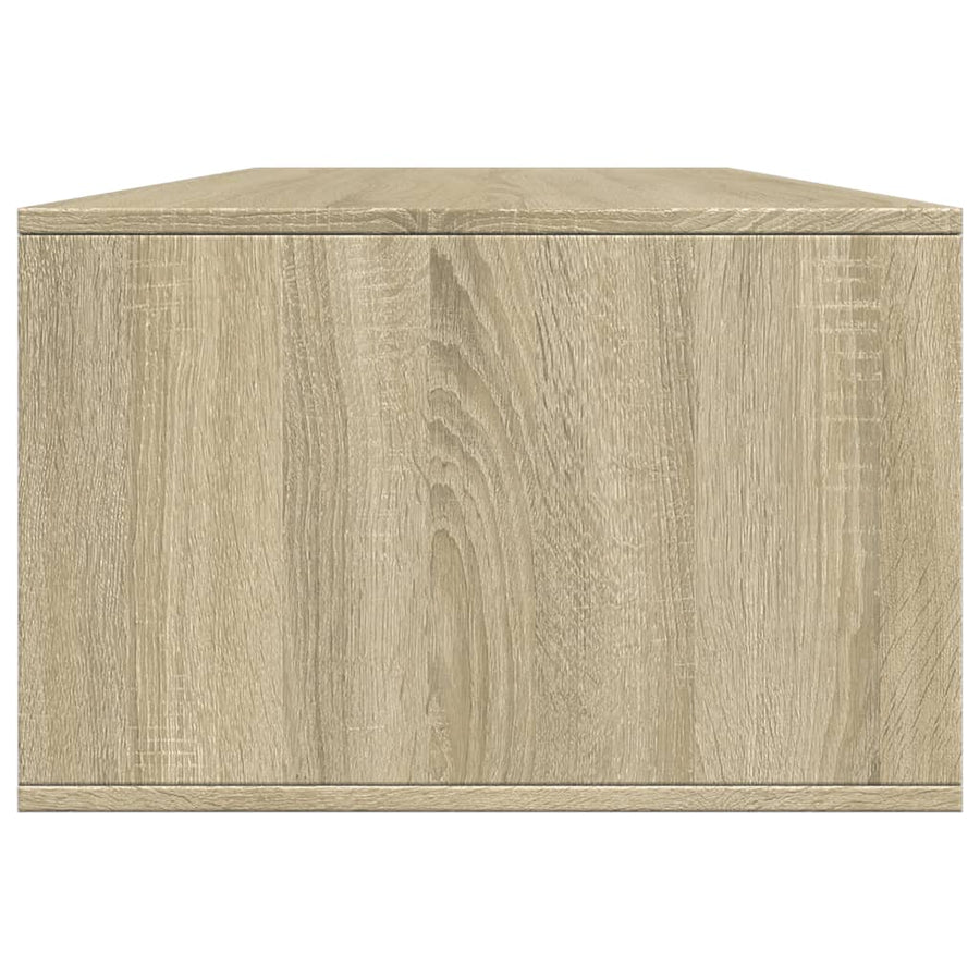 Salontafel 102x55x35 cm bewerkt hout sonoma eikenkleurig