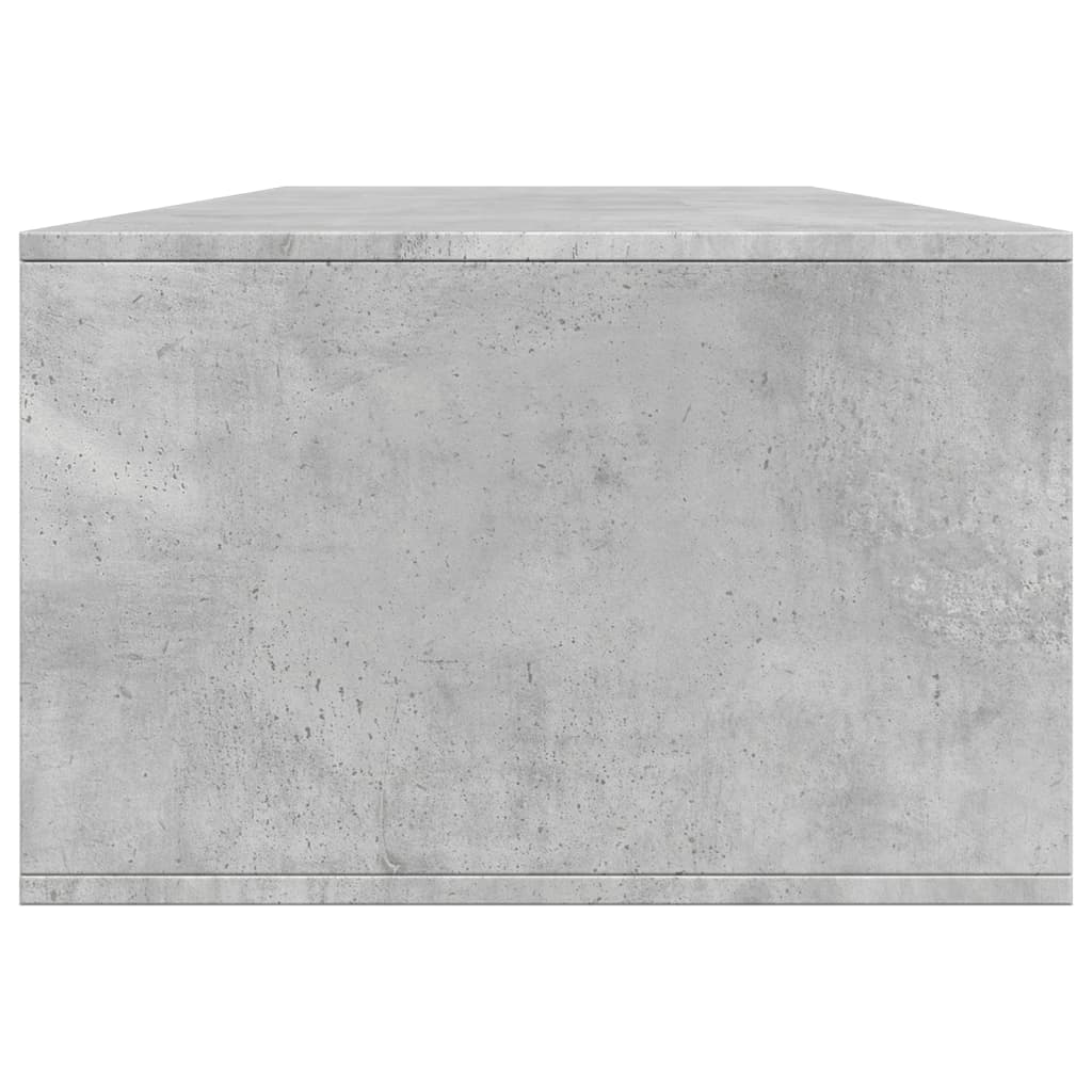 Salontafel 102x55x35 cm bewerkt hout betongrijs