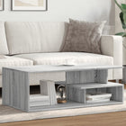 Salontafel 102x55x35 cm grijs sonoma eiken
