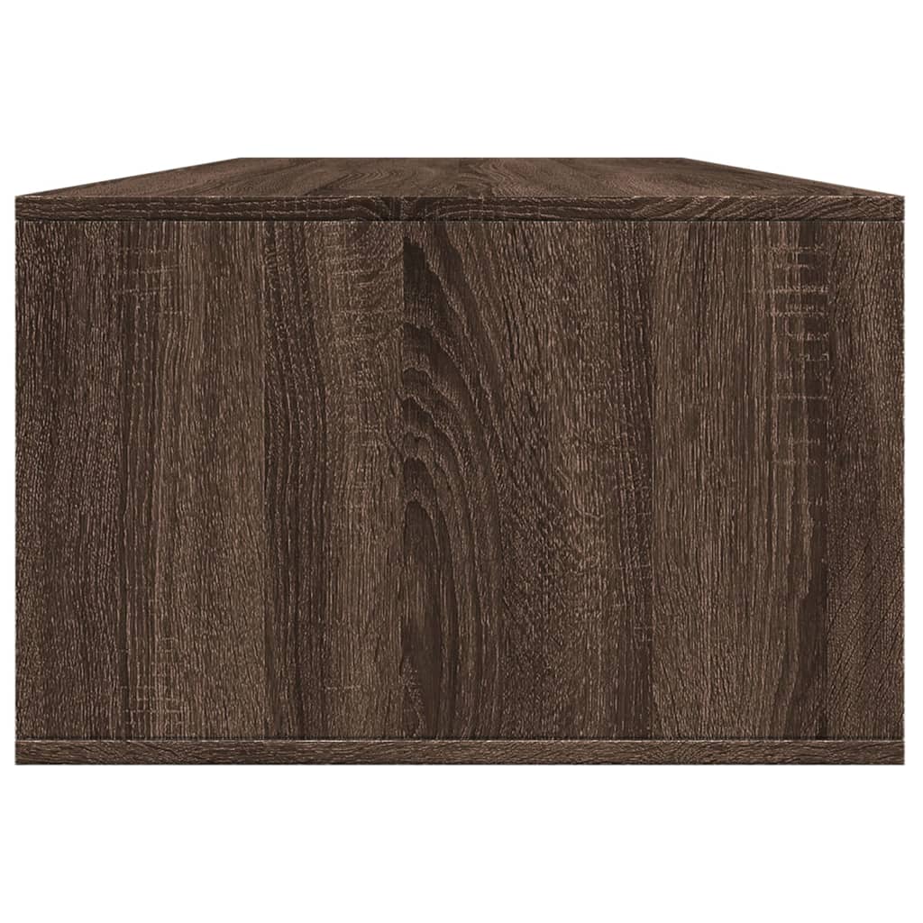 Salontafel 102x55x35 cm bewerkt hout bruin eikenkleur