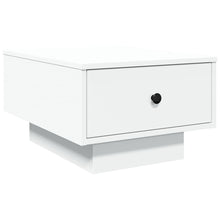 Salontafel 60x45x31 cm bewerkt hout wit