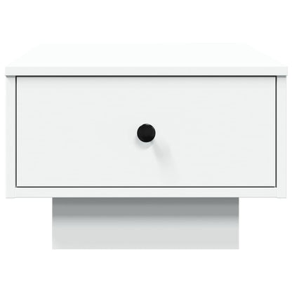 Salontafel 60x45x31 cm bewerkt hout wit
