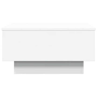 Salontafel 60x45x31 cm bewerkt hout wit