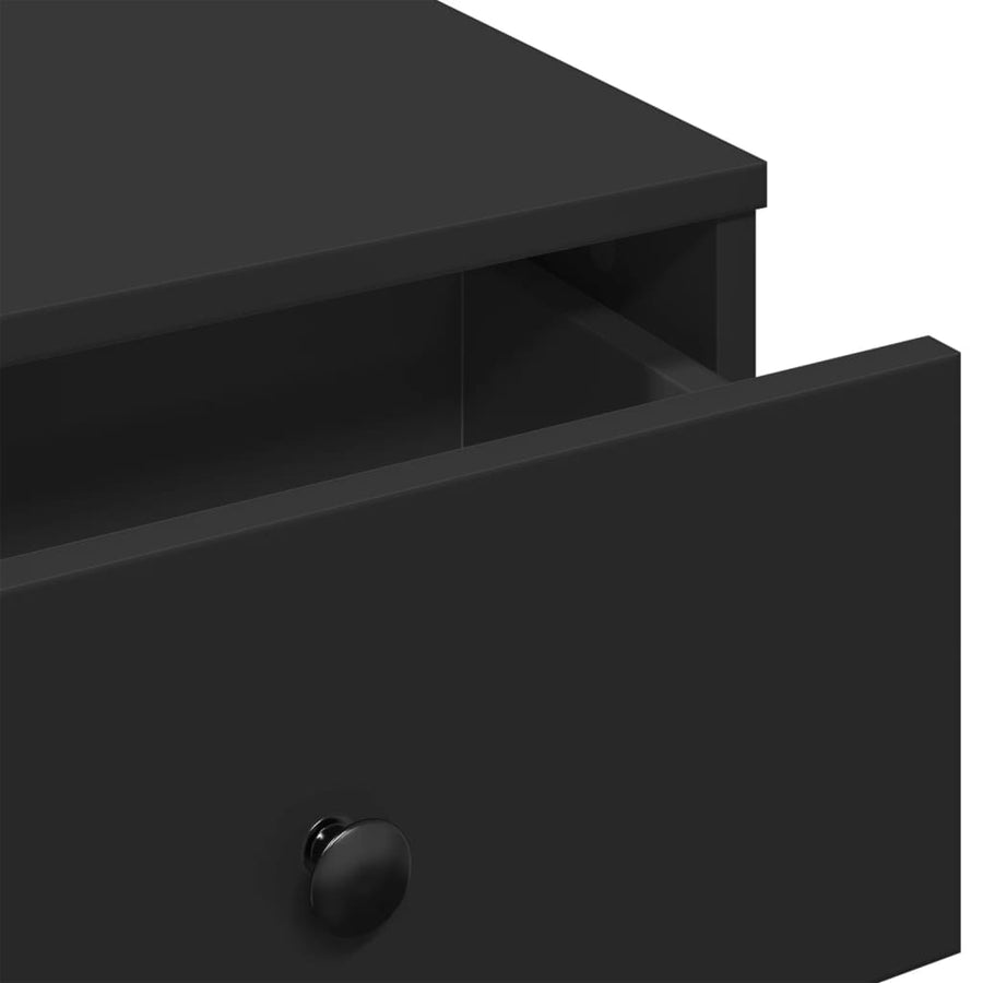 Salontafel 60x45x31 cm bewerkt hout zwart