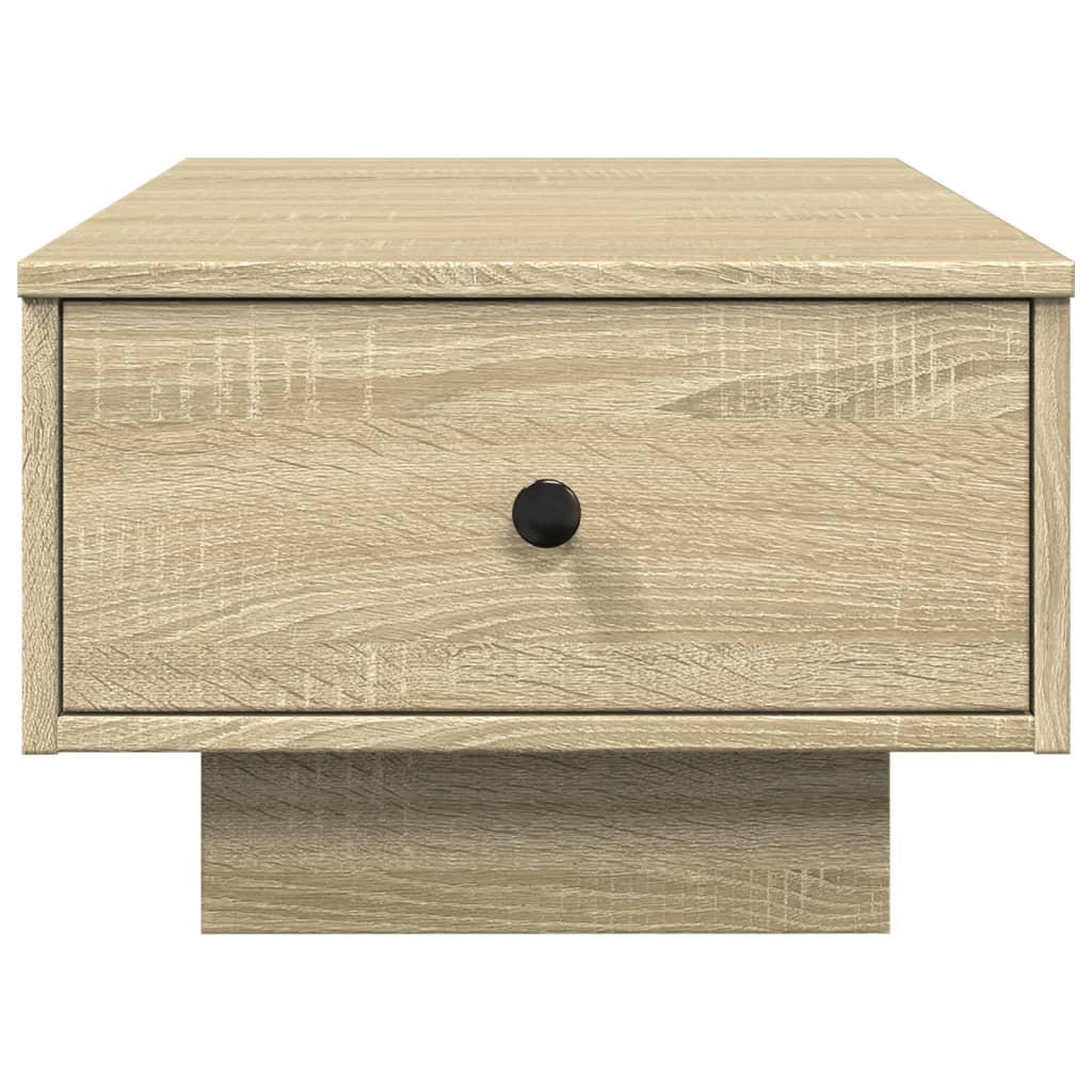 Salontafel 60x45x31 cm bewerkt hout sonoma eikenkleurig