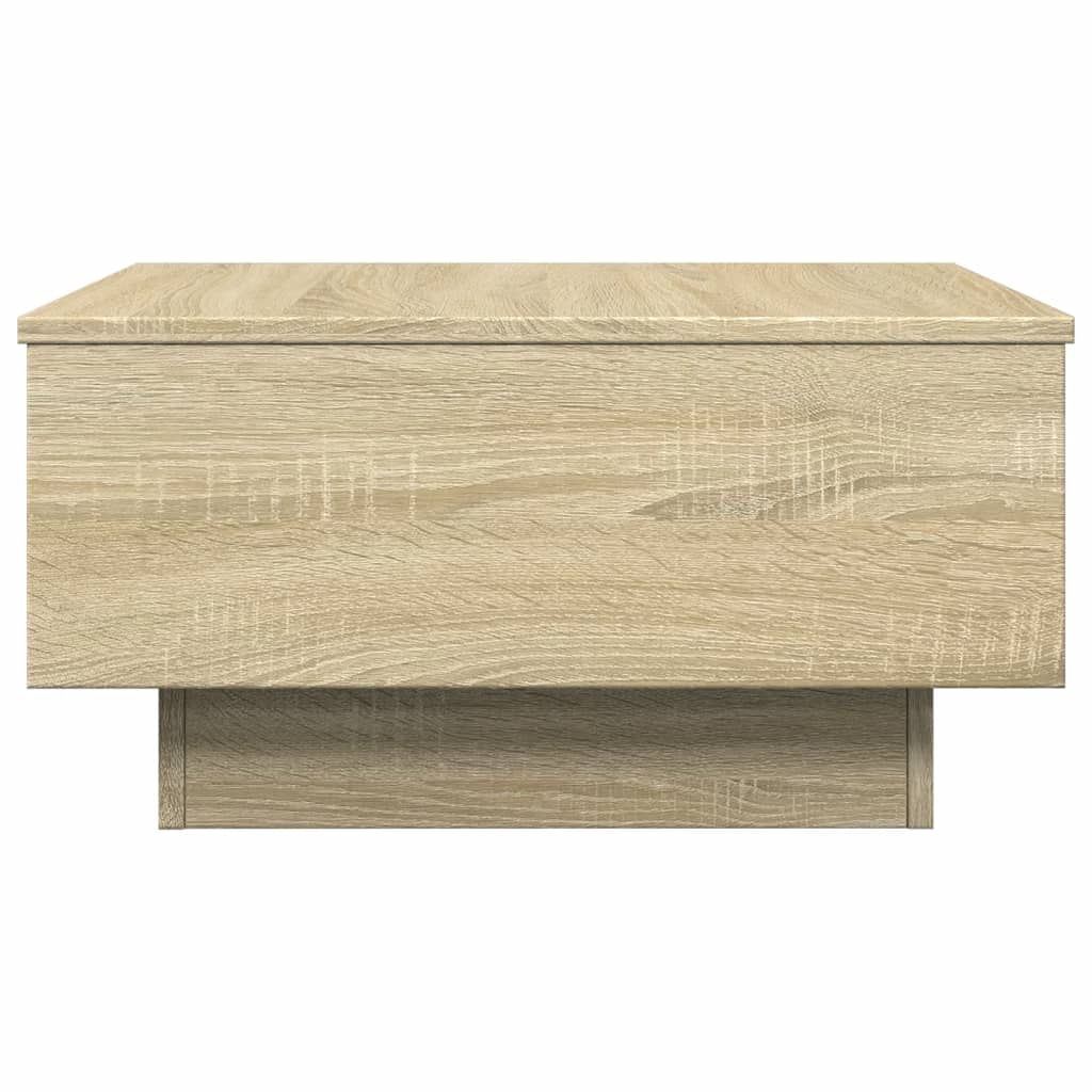 Salontafel 60x45x31 cm bewerkt hout sonoma eikenkleurig