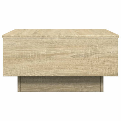 Salontafel 60x45x31 cm bewerkt hout sonoma eikenkleurig