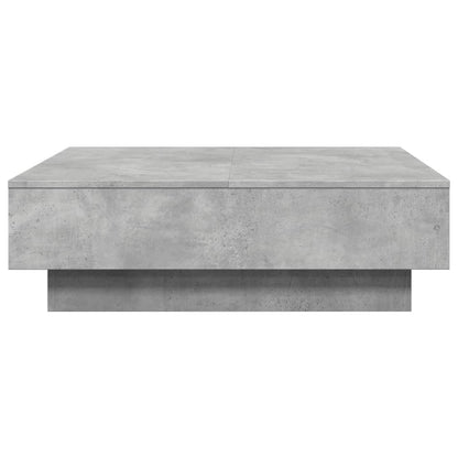 Salontafel 90x90x28 cm spaanplaat betongrijs