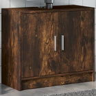 Bathroom cabinet 63x29x55 cm engineered wood smoked oak