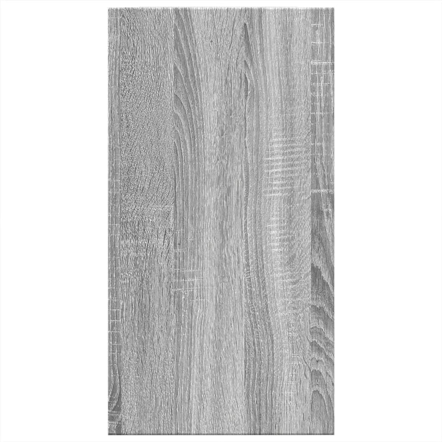 Wastafelkast 63x29x55 cm bewerkt hout grijs sonoma eikenkleurig