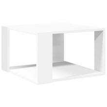 Salontafel 51,5x51,5x30 cm bewerkt hout wit
