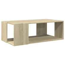 Salontafel 89,5x48x30 cm bewerkt hout sonoma eikenkleurig