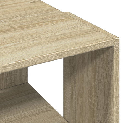 Salontafel 89,5x48x30 cm bewerkt hout sonoma eikenkleurig