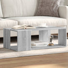 Salontafel 89,5x48x30 cm grijs sonoma eiken