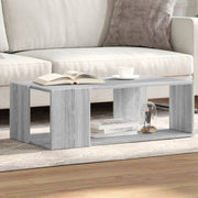 Salontafel 89,5x48x30 cm grijs sonoma eiken