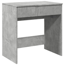 Kaptafel met spiegel 73x46,5x120 cm betongrijs