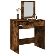 Kaptafel 73x46,5x120 cm gerookt eiken