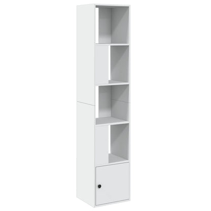 Boekenkast 40x36x189 cm bewerkt hout wit