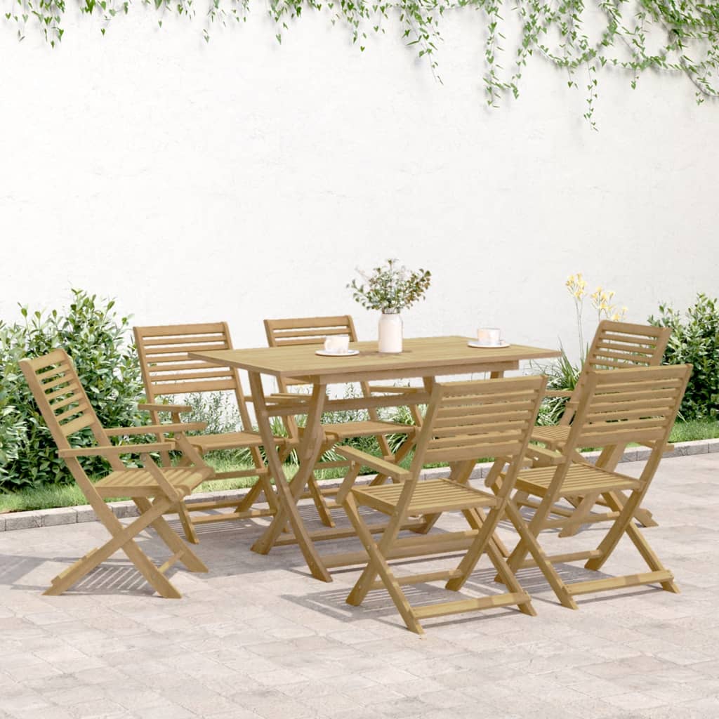 7-Delige Tuinset Massief Acaciahout 6
