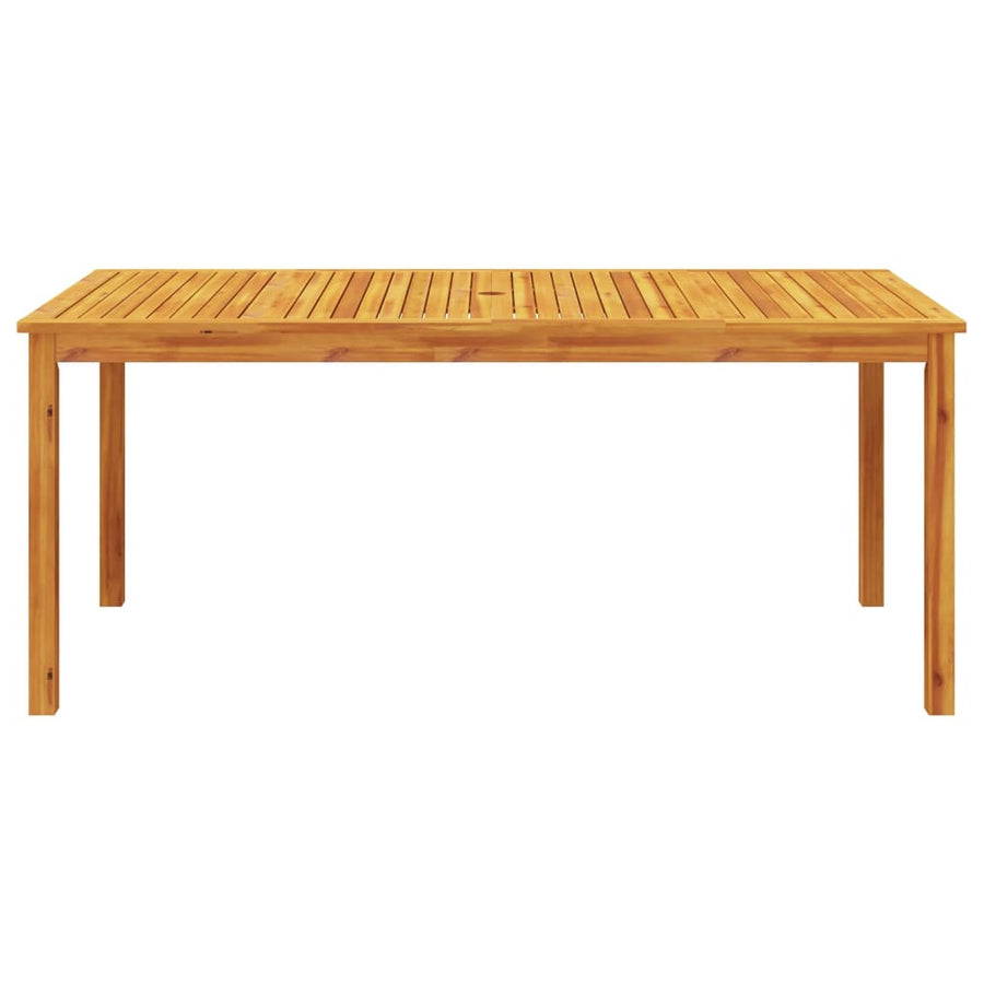 7-Delige Tuinset 180X90X75 Cm Massief Acaciahout 1