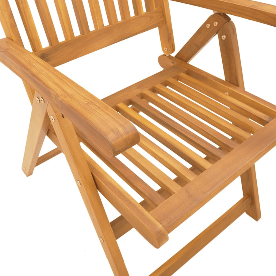 7-Delige Tuinset 180X90X75 Cm Massief Acaciahout 1