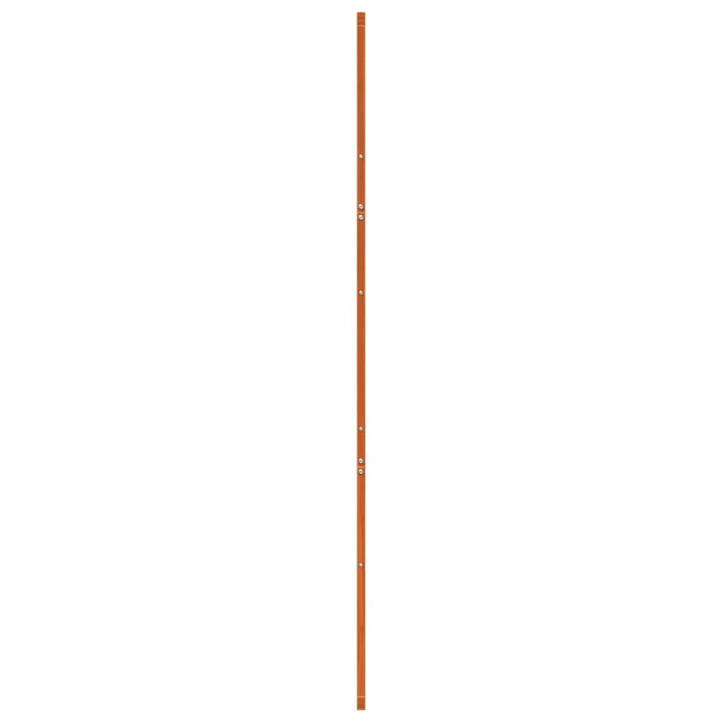 Schuifdeur 100x208 cm massief grenenhout wasbruin