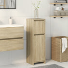 Badkamerkast 30x30x95 cm spaanplaat sonoma eiken