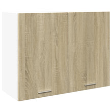 Hangkast 80x31x60 cm bewerkt hout sonoma eikenkleurig