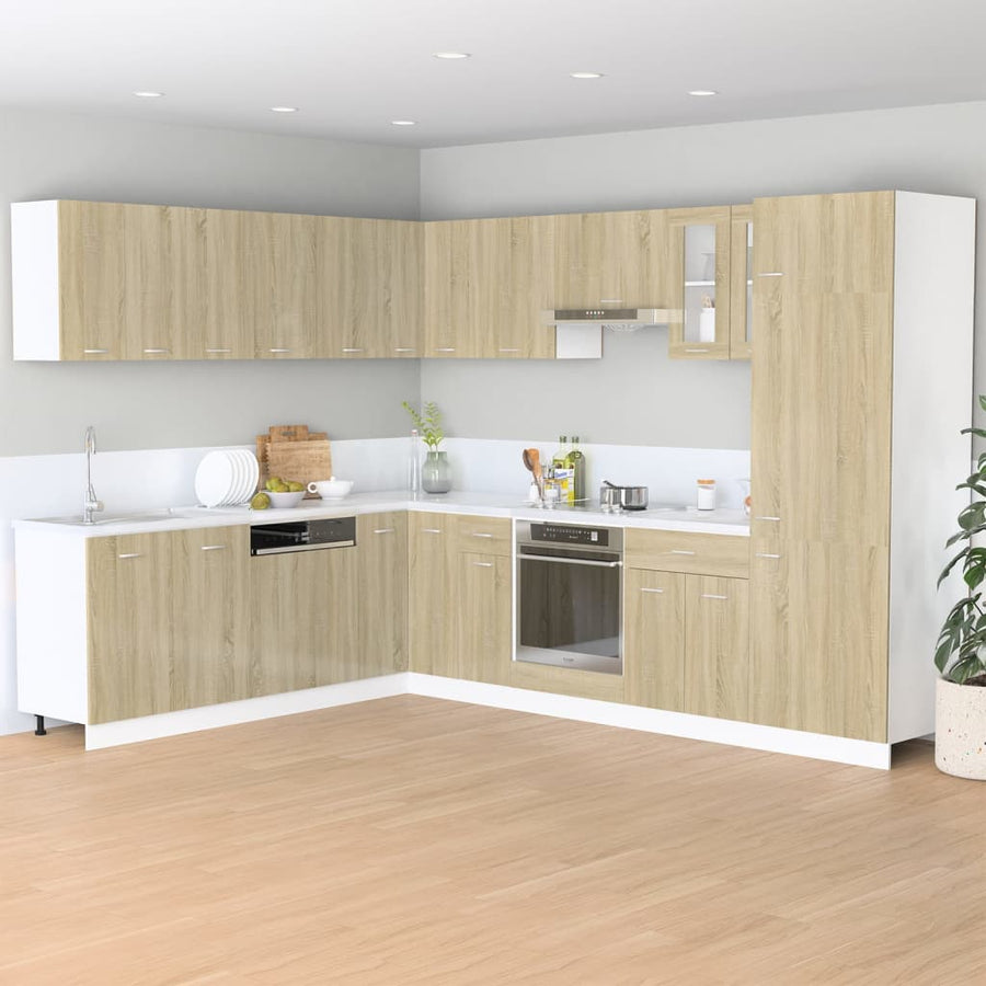 Hangkast 60x31x40 cm spaanplaat sonoma eikenkleurig