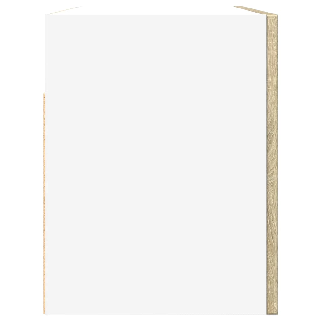 Hangkast 60x31x40 cm spaanplaat sonoma eikenkleurig