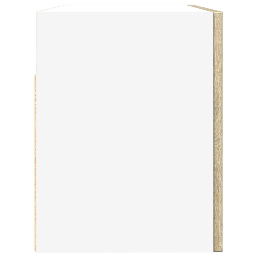Hangkast 60x31x40 cm spaanplaat sonoma eikenkleurig