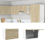 Bovenkast 60x31x40 cm bewerkt hout sonoma eiken