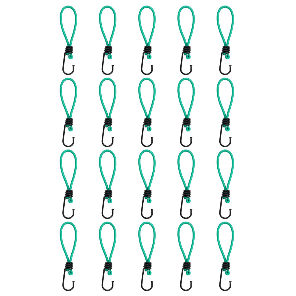 Spanelastieken met haken 20 st 15 cm