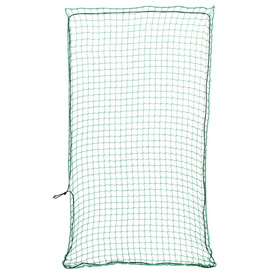 Aanhangwagennet elastisch touw 3x1,65 m polypropeen groen