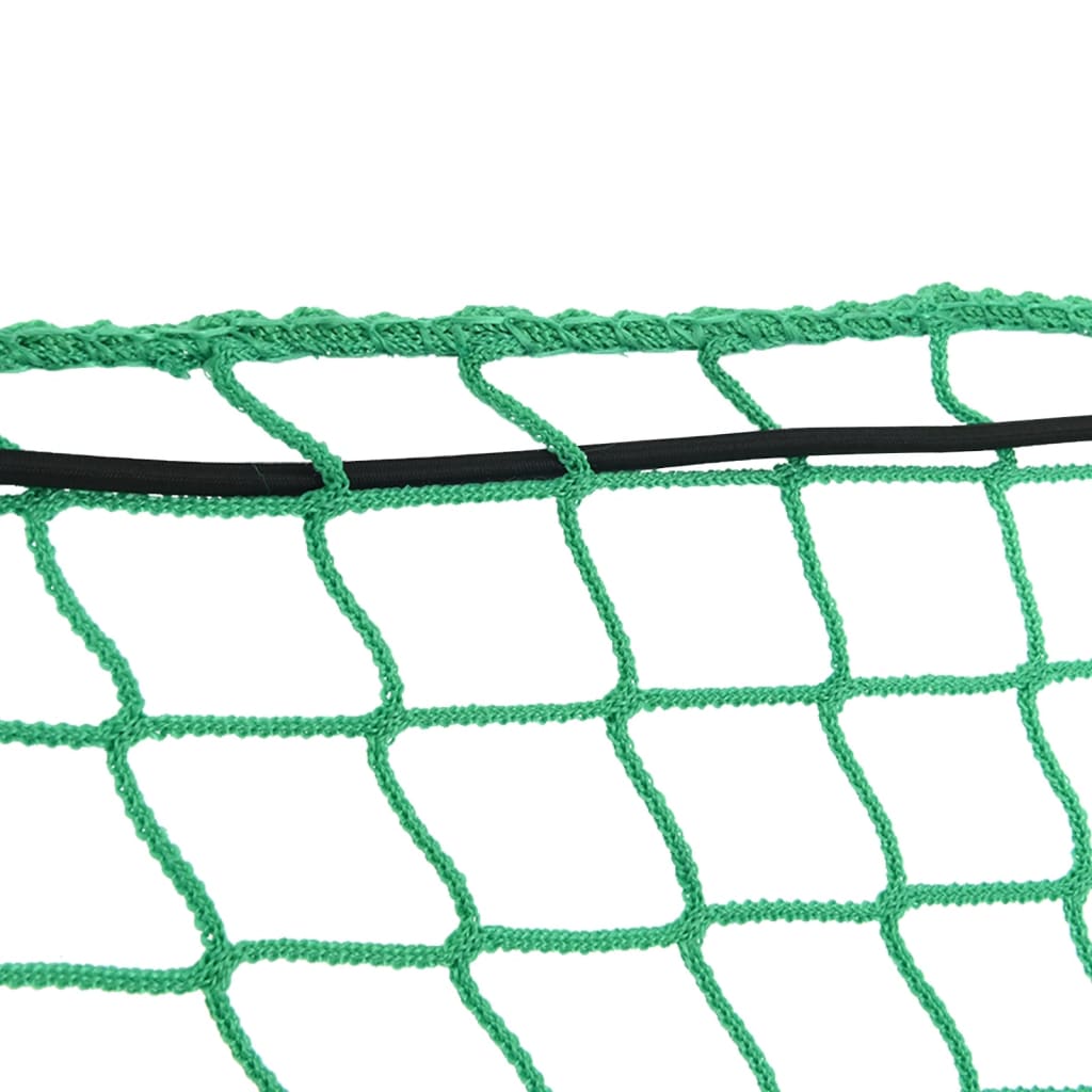Aanhangwagennet elastisch touw 3,5x2 m polypropeen groen