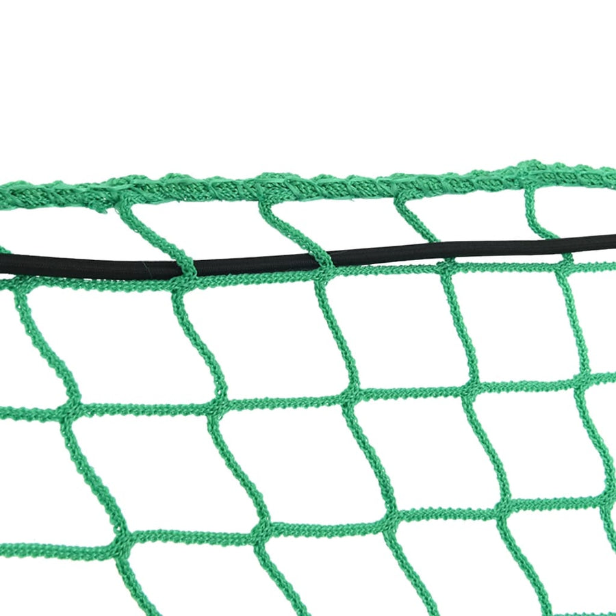 Aanhangwagennet elastisch touw 3,5x2 m polypropeen groen
